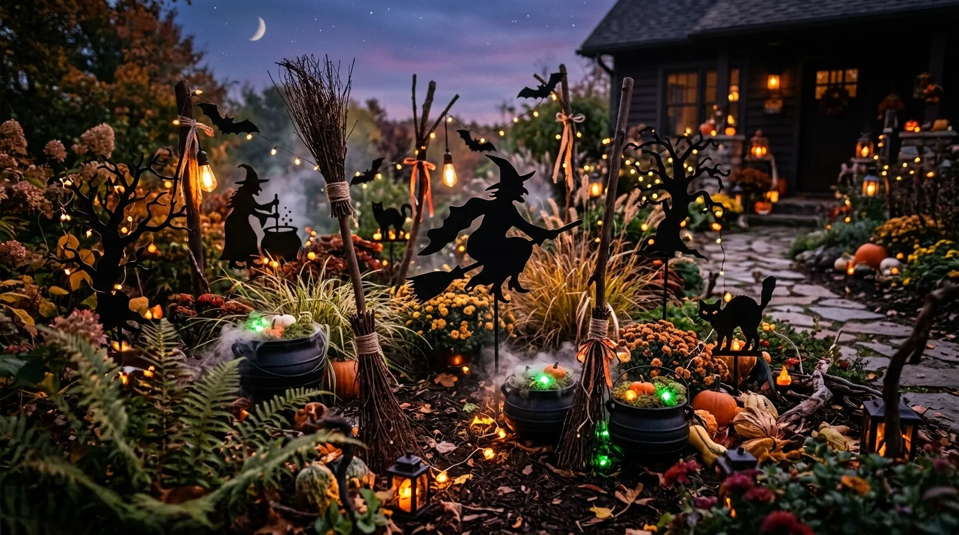 Candy Corn Accent Stakes image.