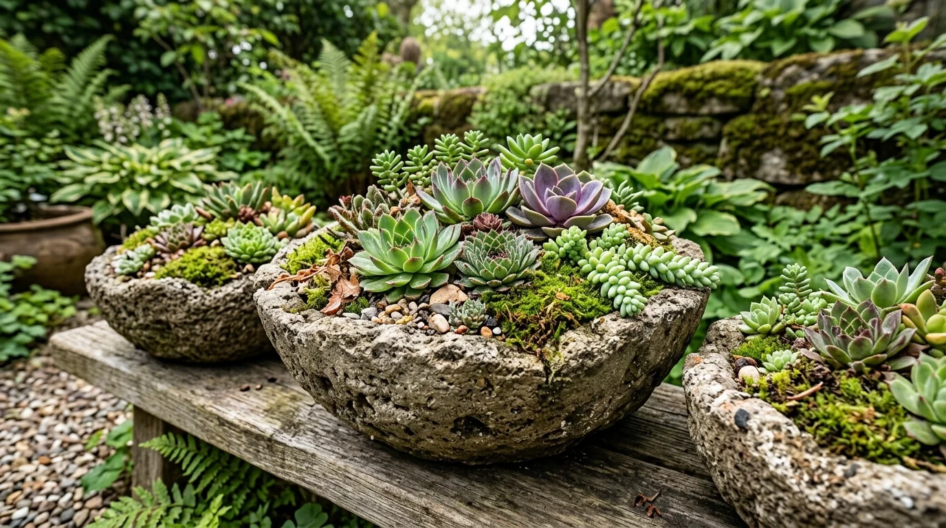 Hypertufa Projects: Creative Ideas for the Garden inspiration image.