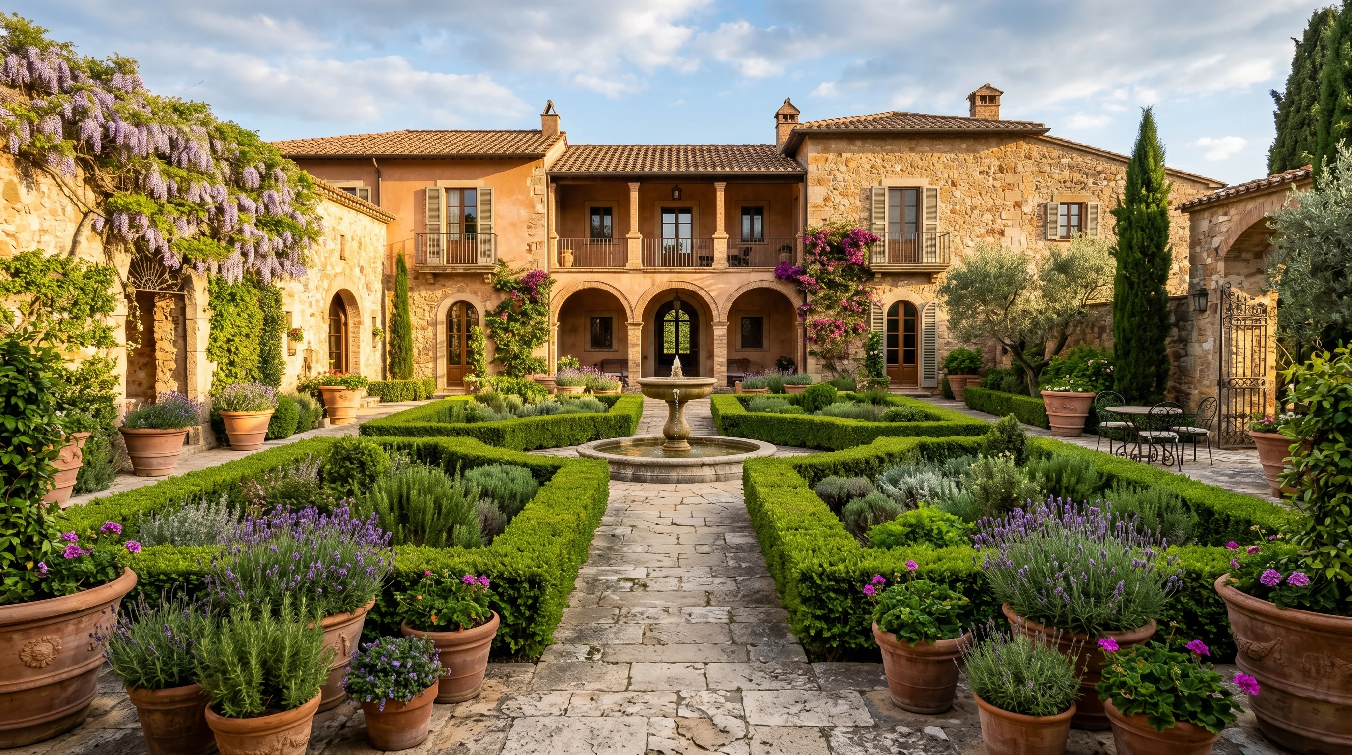Ideas for Creating Your Own Italian Garden Aesthetic inspiration image.