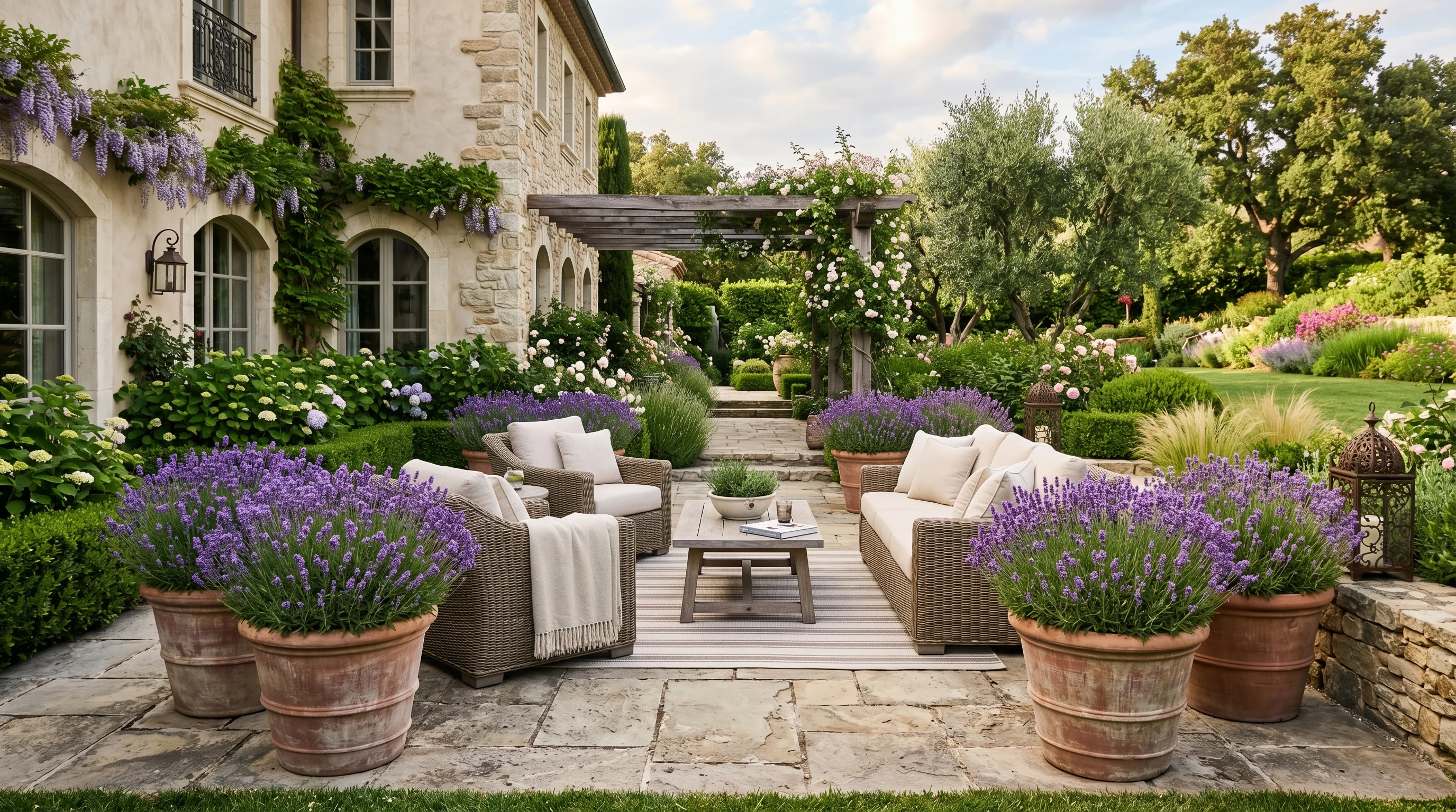 Tiered Pot Arrangement image.