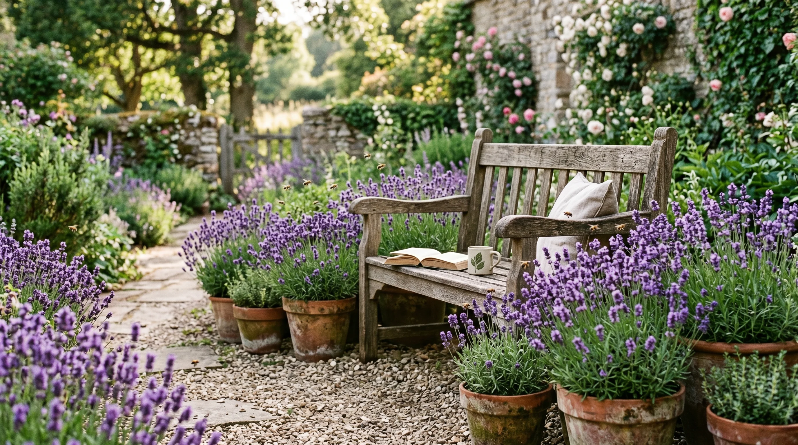 Gravel Courtyard Pot image.
