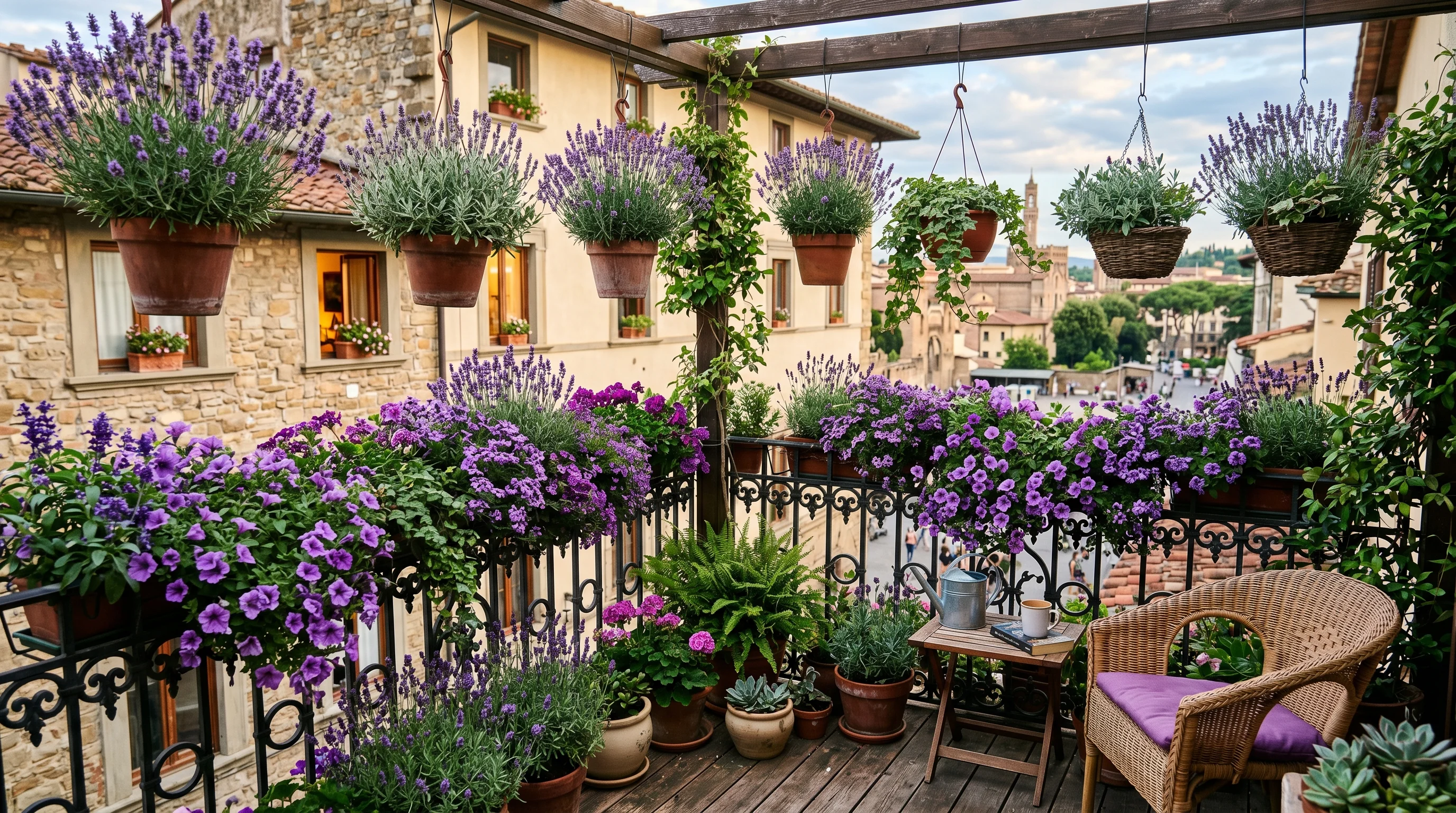 Patio Table Accent Pot image.