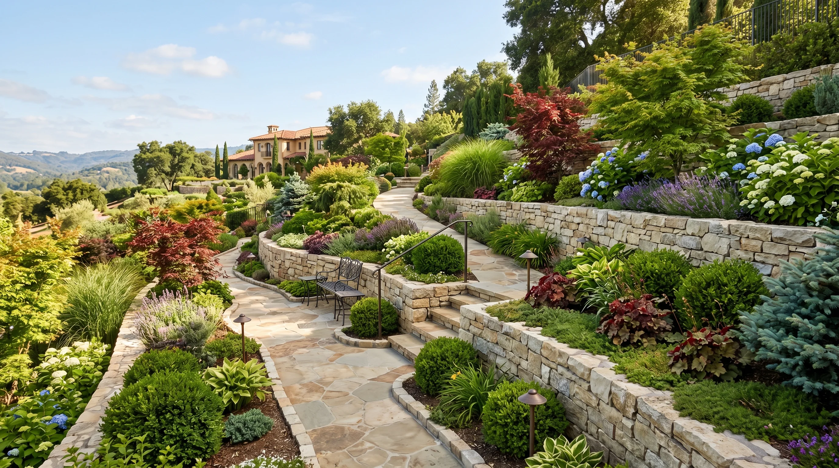 Use Raised Beds on a Slope image.
