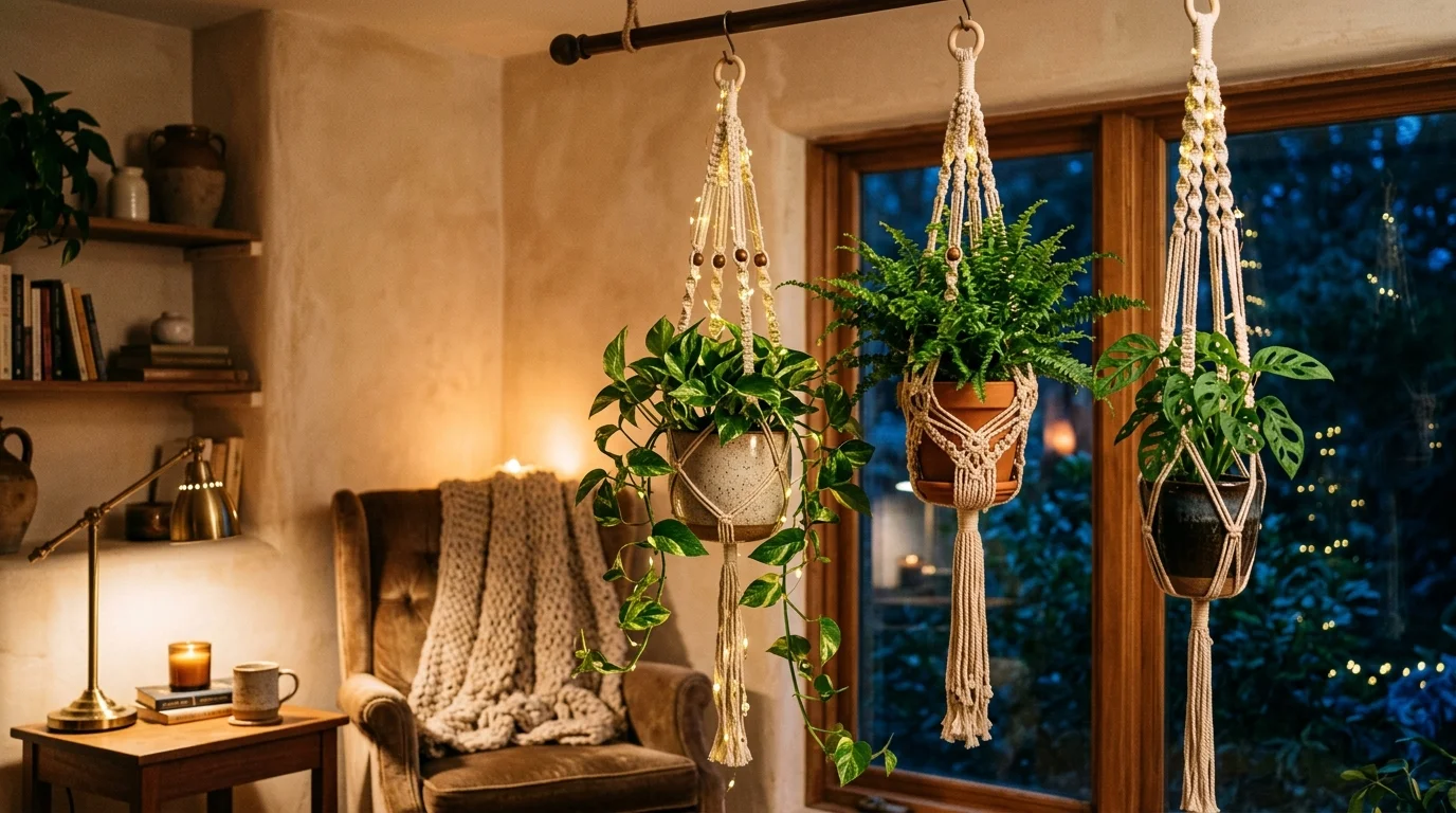 Evening Glow Hanging Plants image.