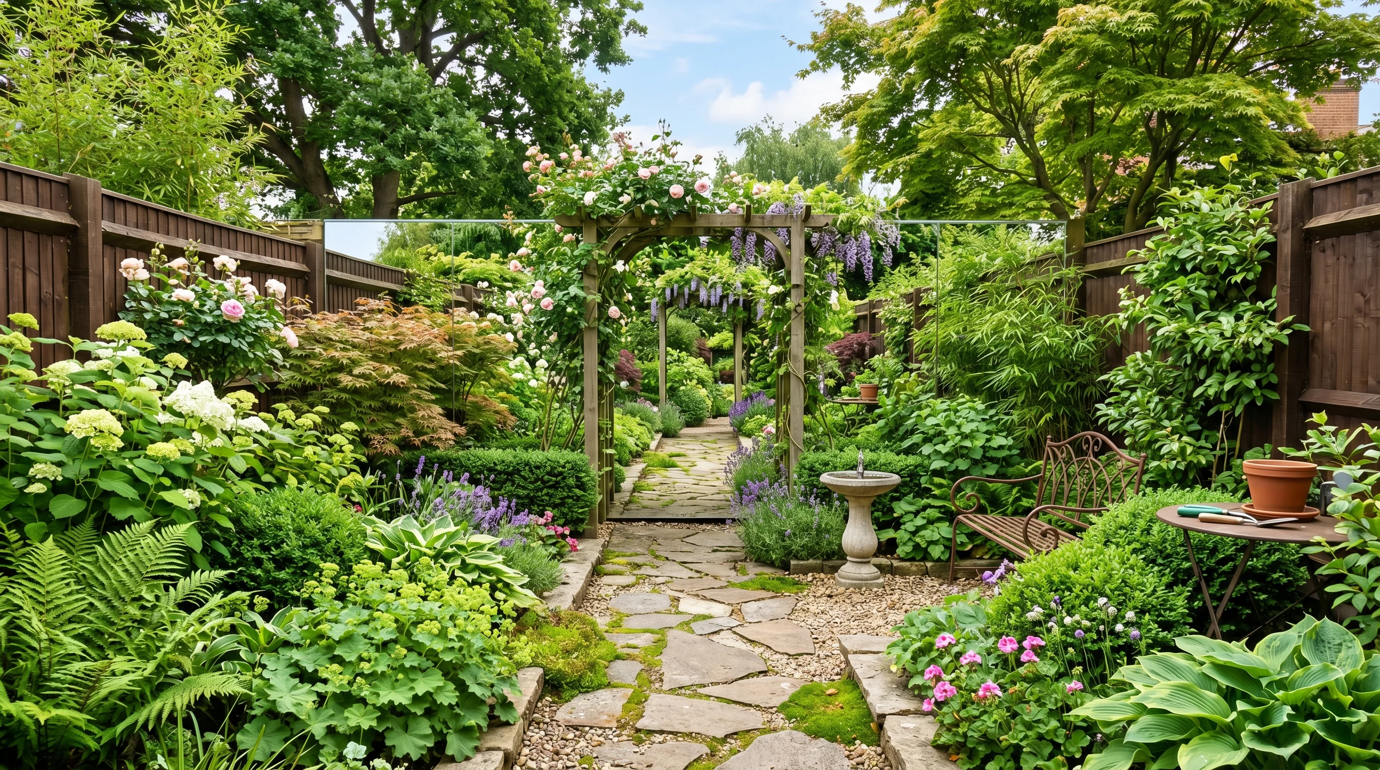 Making a Small Garden Look Bigger inspiration image.