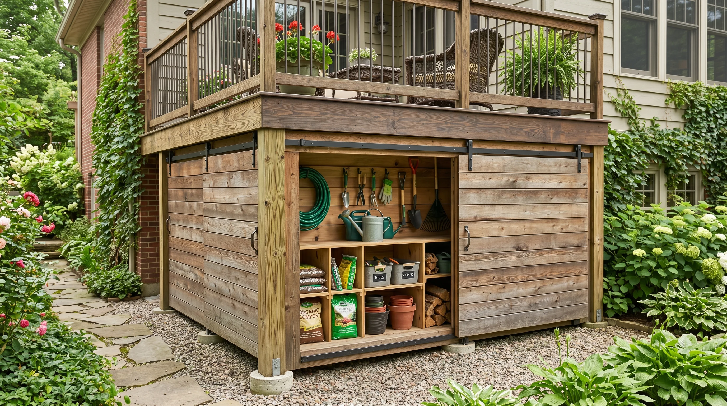 Soften the Unit With Planting image.
