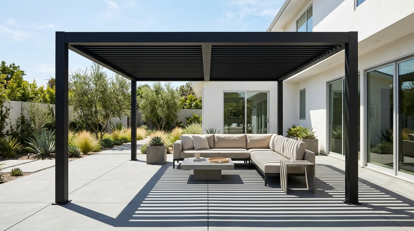 Modern Pergola Ideas for Stylish Outdoor Living inspiration image.