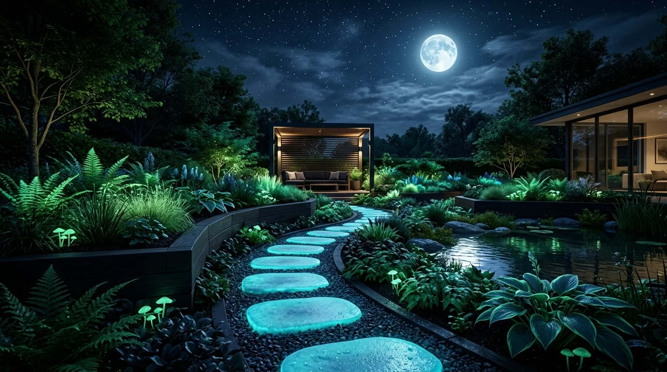 Moonlit Seating Circle image.