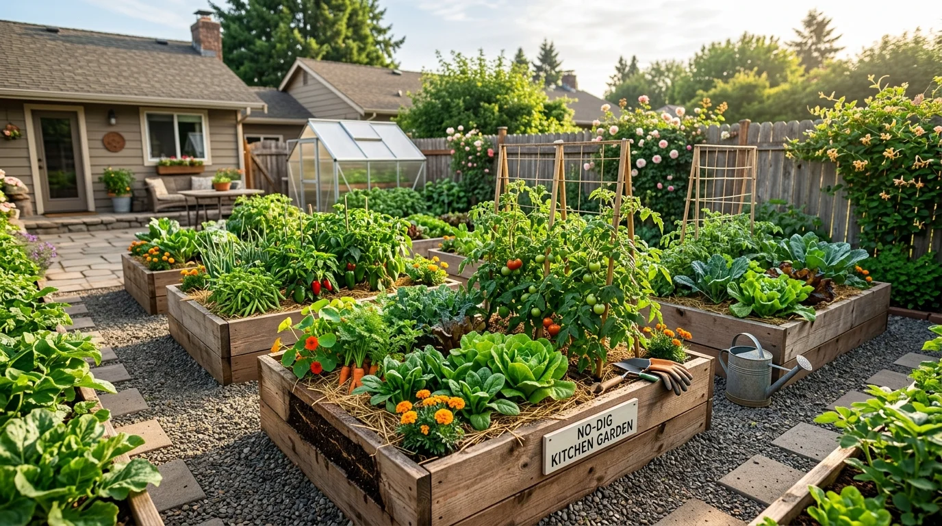 Raised no-dig garden beds built for healthy soil and easy growing.
