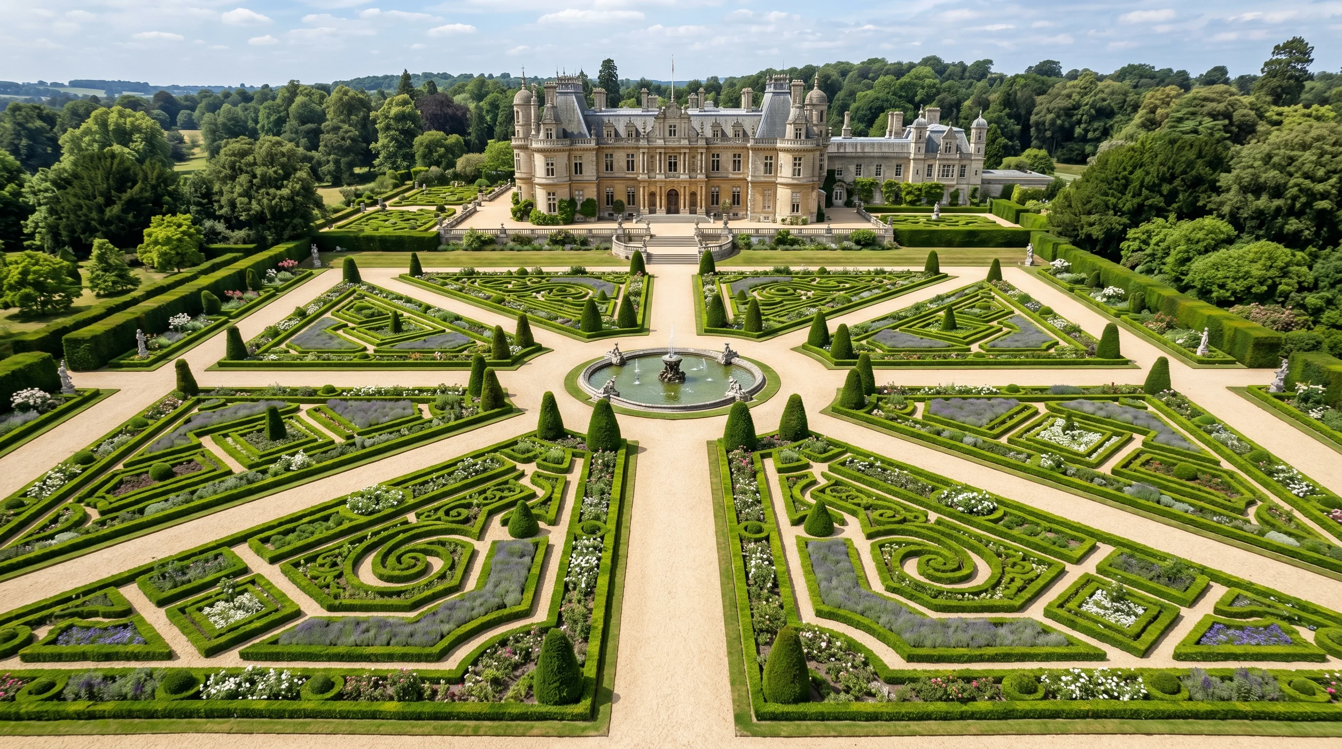 Tips for Stunning Parterre Gardens in Any Space inspiration image.