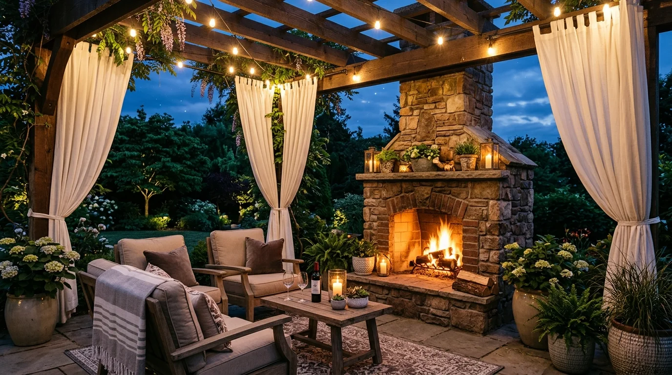 Mediterranean Patio Hearth image.