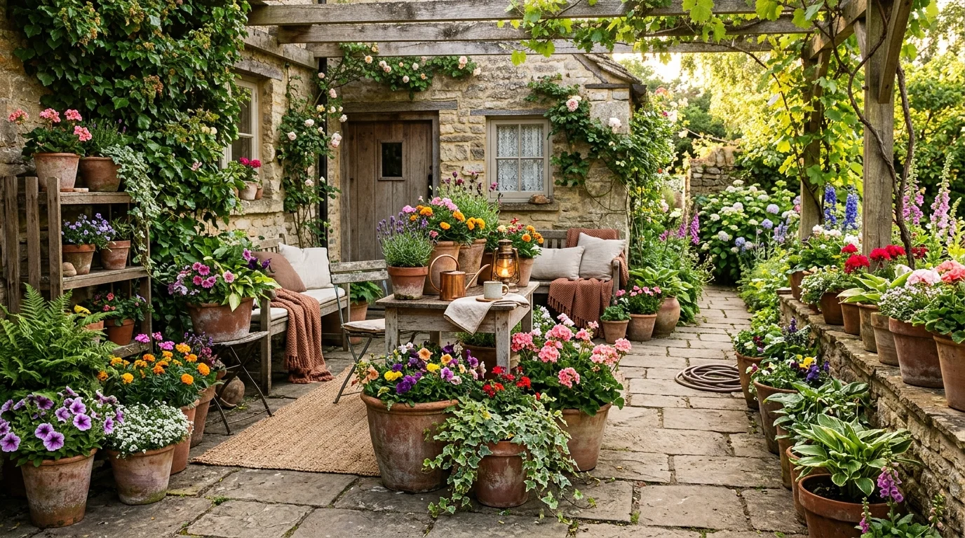 Mix Flowers With Foliage image.