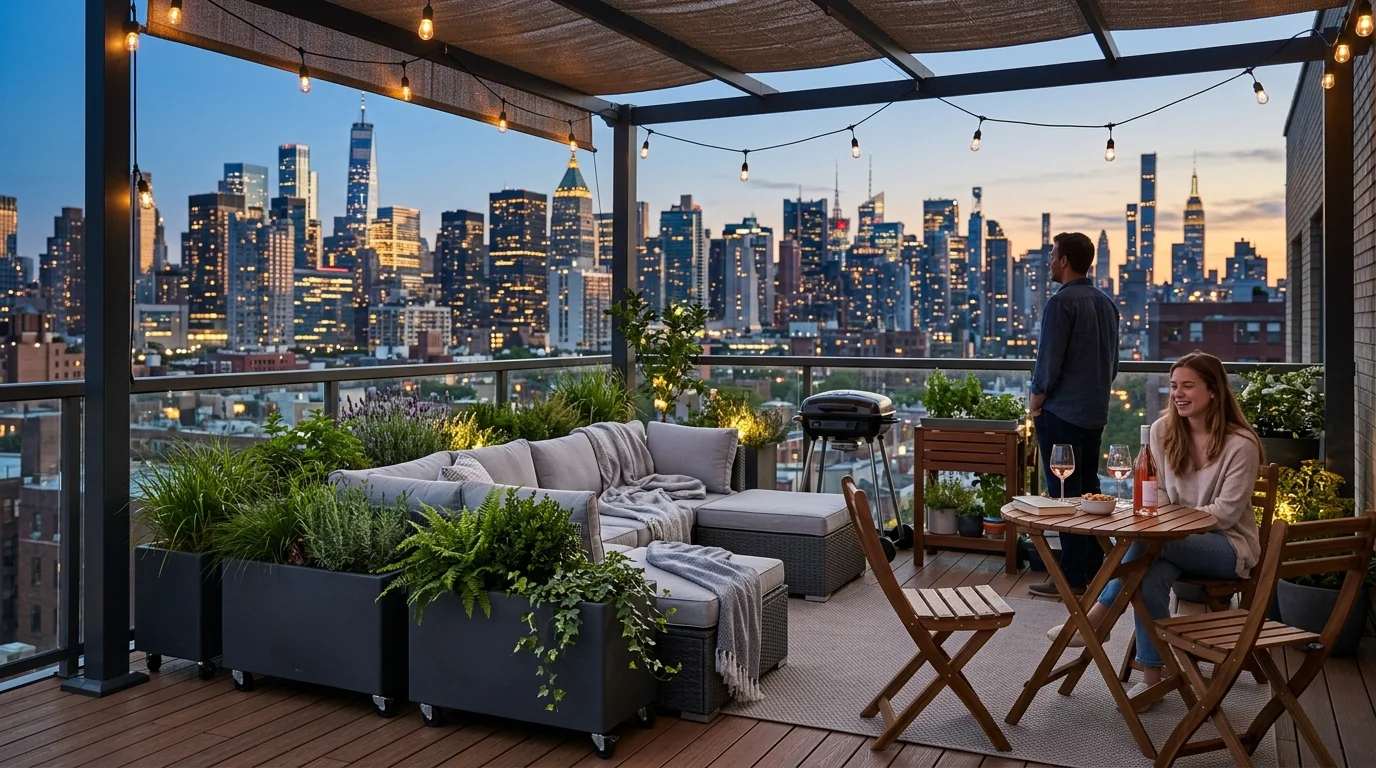 Foldable Bistro Set image.