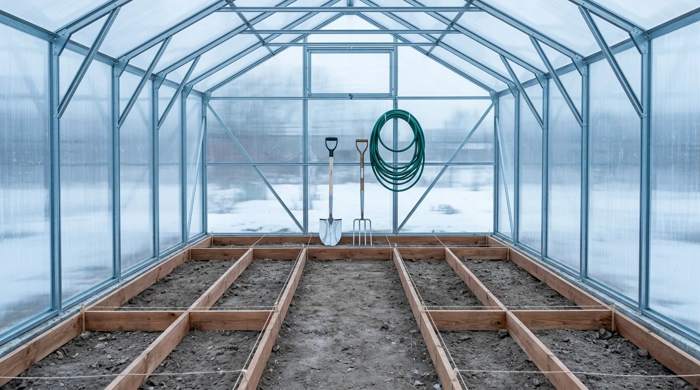 Step-by-Step Guide to Greenhouse Gardening in Winter inspiration image.