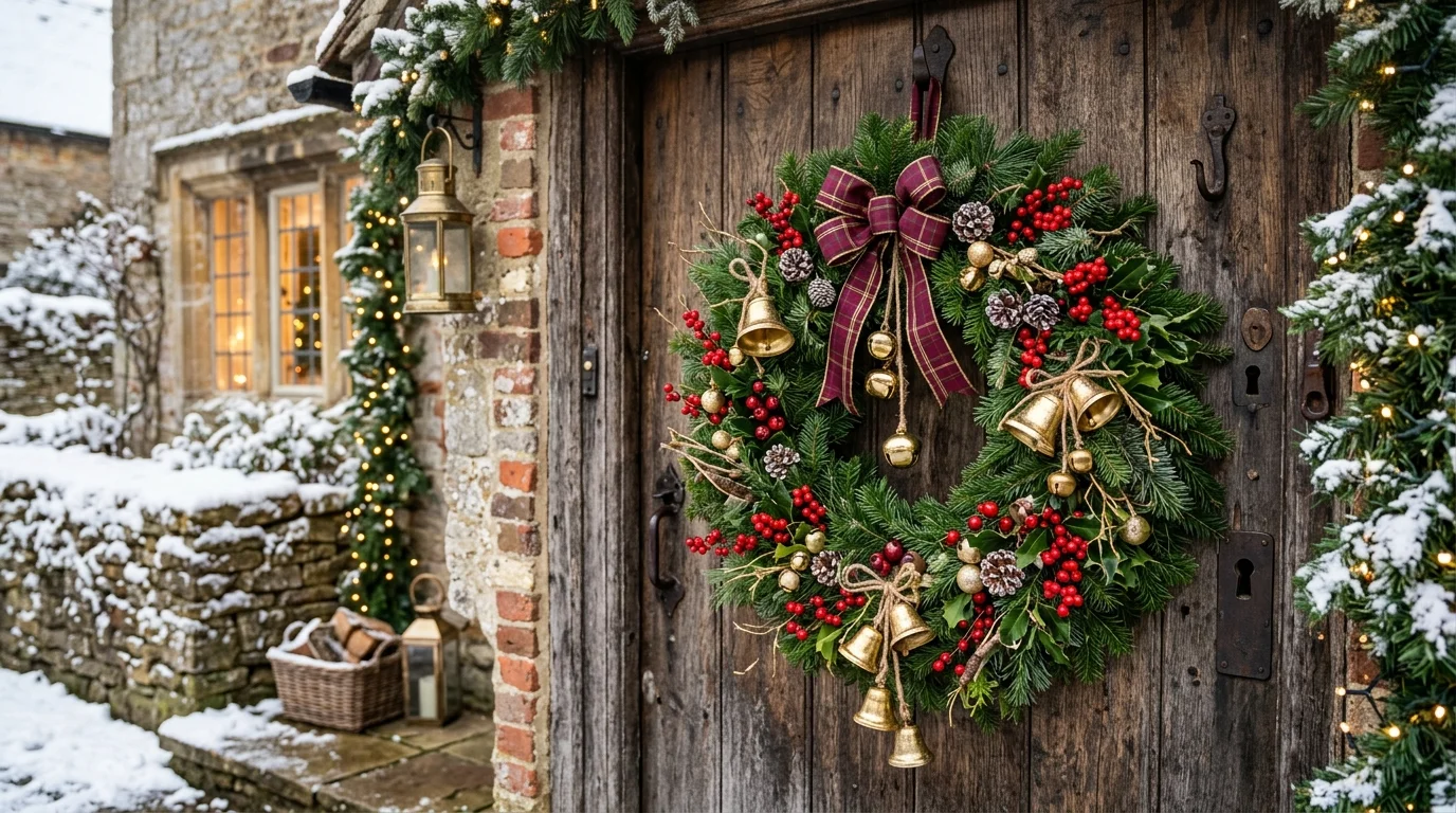 Stunning Christmas Wreath Ideas inspiration image.