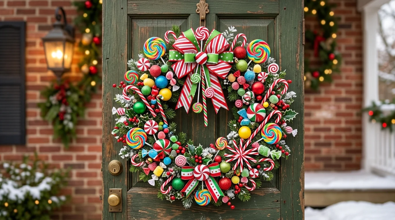 Frosted White Wreath image.