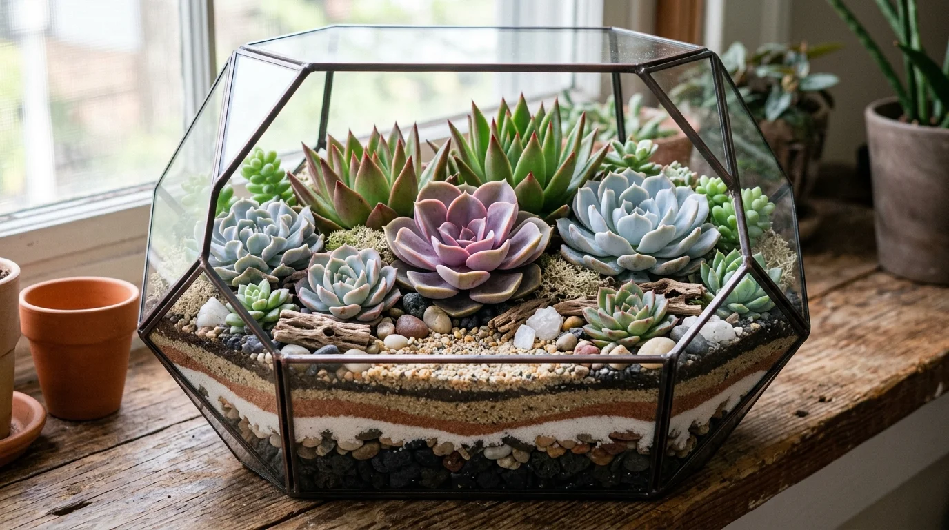 Succulents Perfect for Terrariums inspiration image.