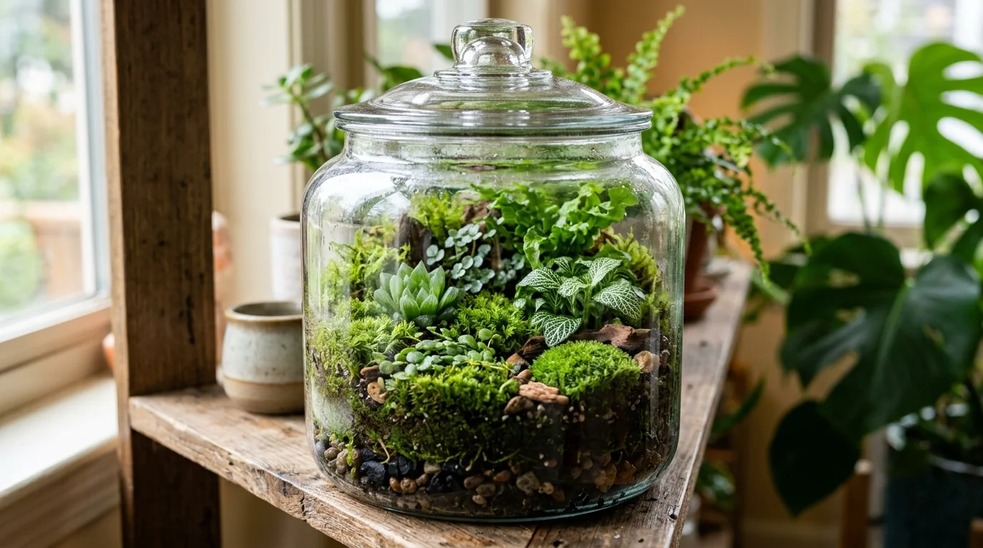 Sand Pattern Terrarium image.