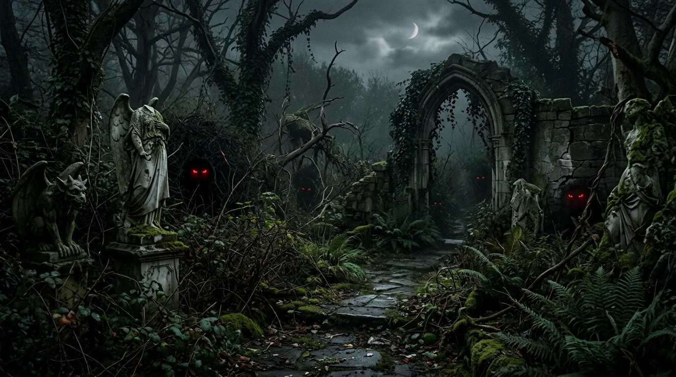 Add a Spooky Seating Corner image.