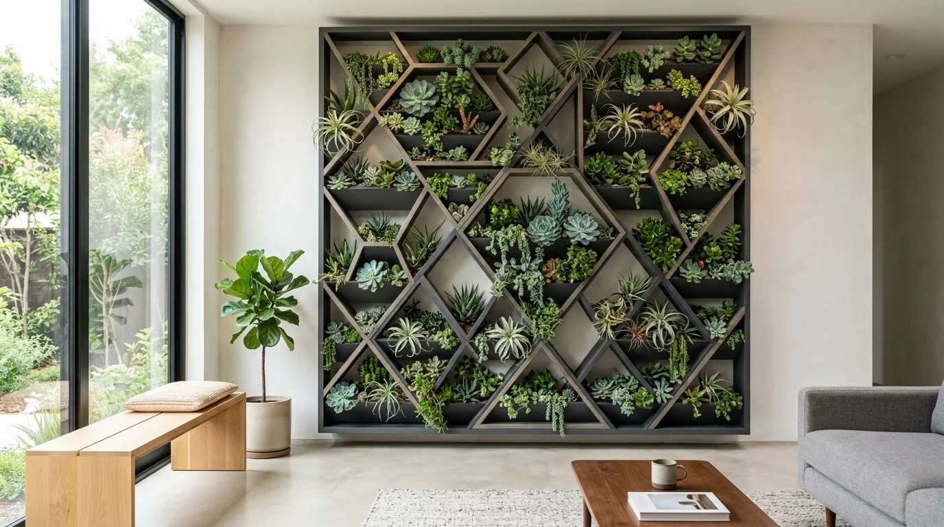 Ladder Shelf Plant Tower image.