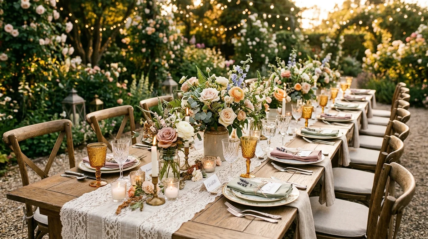 Vintage Table Settings image.