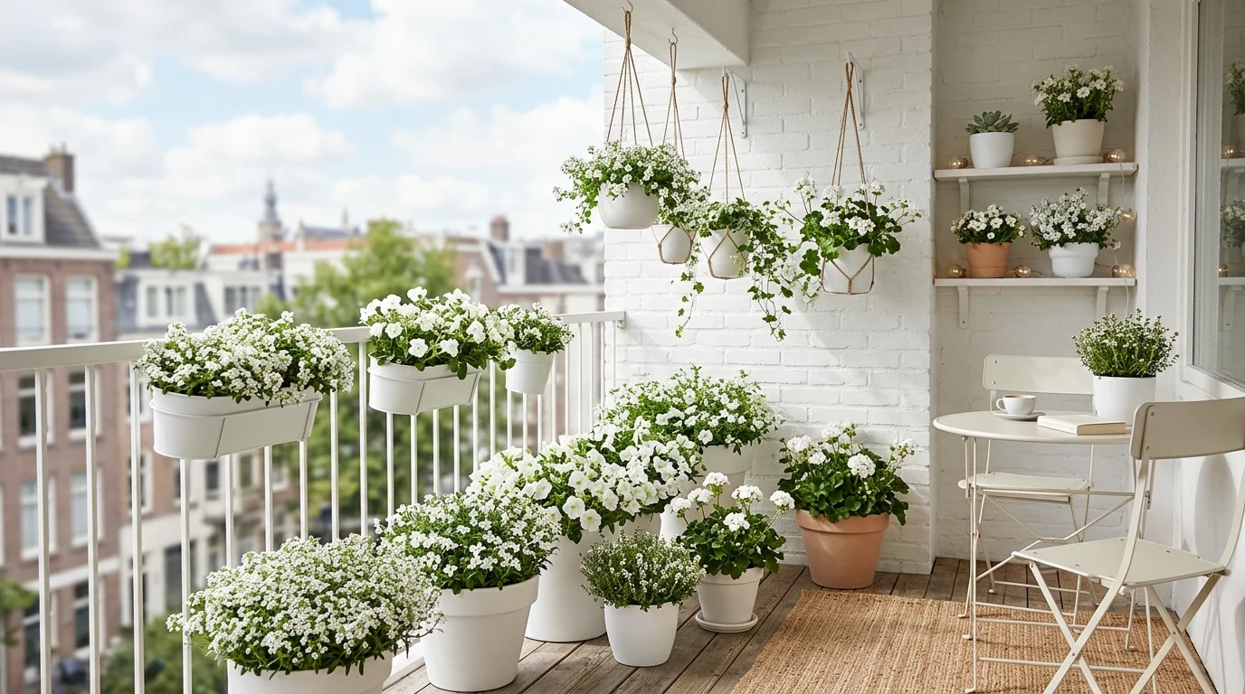White Bench Garden Room image.