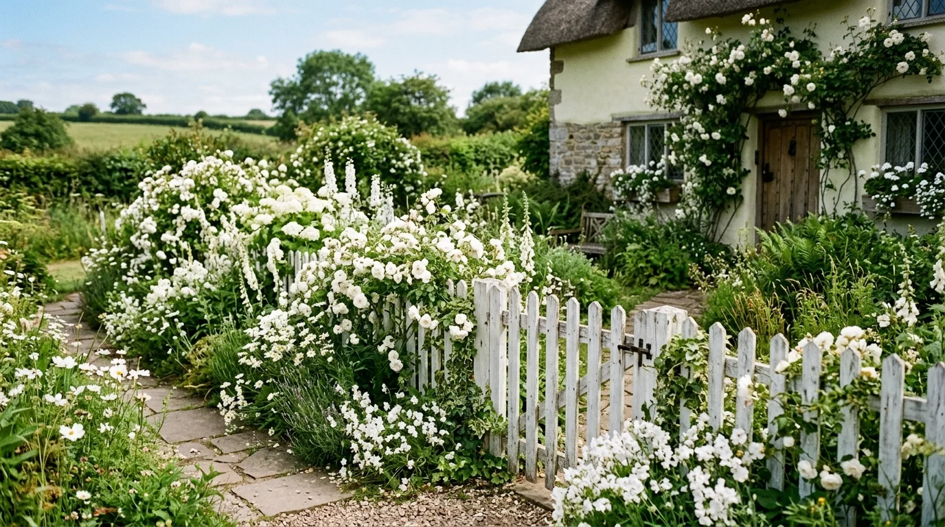 Minimal White Gravel Court image.