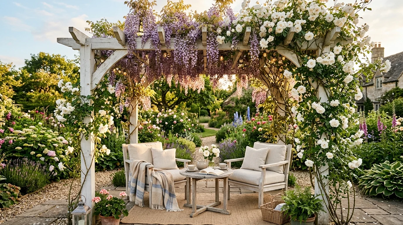 White Climber Trellis image.