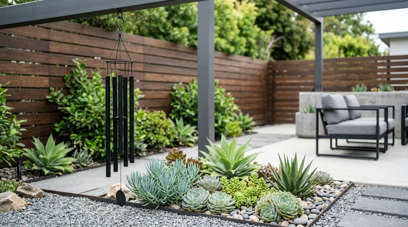 Hanging Glass Chime Glow image.