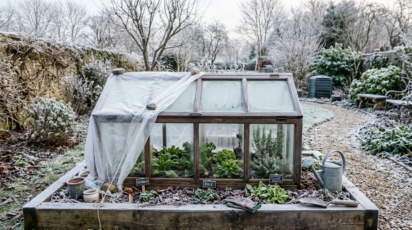 Protect Tender Plants at Night image.