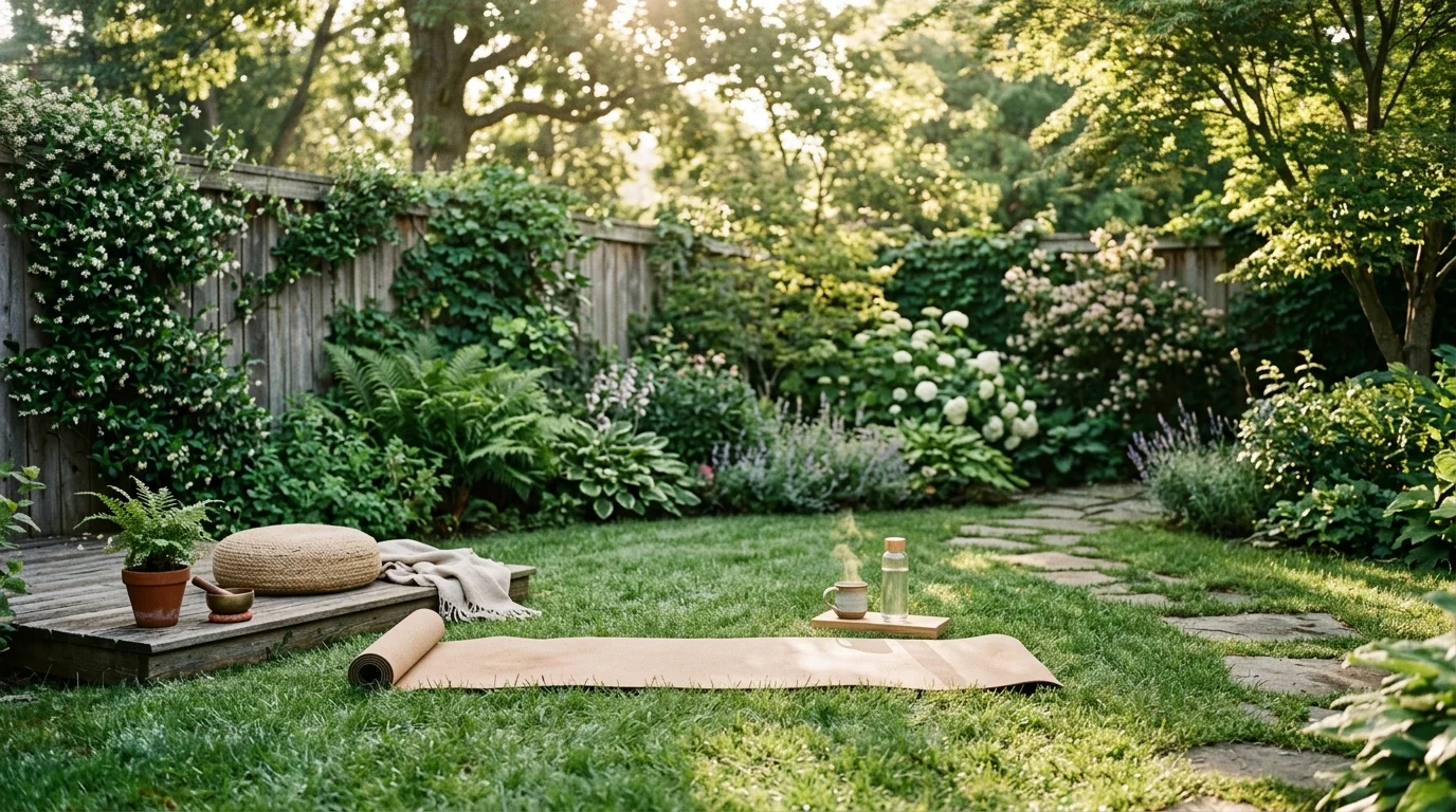 Yoga Garden Ideas: Creating a Mindful Outdoor Space inspiration image.
